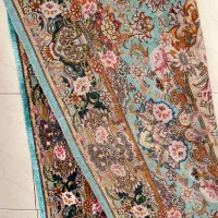 فرش دستباف ابریشم|فرش|چهارباغ, |دیوار