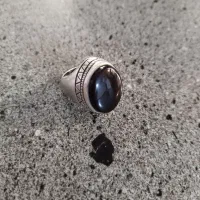 انگشتر کهنه عقیق. فیروزه.