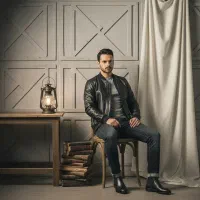 پکیج کاپشن Artim نیم بوت مردانه مشکی مدل Rad|لباس|رشت, منظریه|دیوار