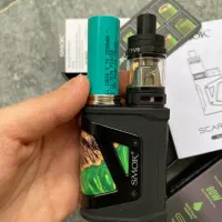 ویپ scar mini برند smok رنگ green stabilizing wood|زیورآلات و اکسسوری|بهشهر, |دیوار
