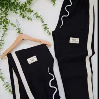 شلوار بگ بغل نوار دار.      بچگانه