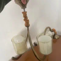 لوستر استیل شاخه ای ۵۰۰|لوستر و چراغ آویز|رباط‌کریم, رباط‌کریم|دیوار