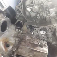 گیربکس وسایل داخلی تعمیر وپوسه جلو مشعلی پراید