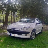 پژو ۲۰۶ سفید تیپ دو مدل ۹۱