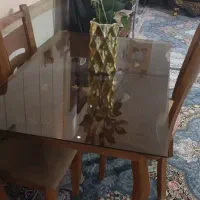 میز نهار خوری تمام چوب سالم وتمیز|میز و صندلی غذاخوری|کاشمر, |دیوار