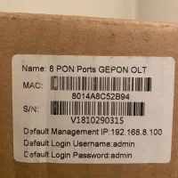 فروش OLT فیبر نوری 8 پورت GEPON
