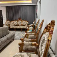 مبل سلطنتی ۸ نفره|مبلمان خانگی و میز عسلی|مریوان, |دیوار