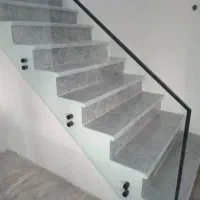 کارگاه تولید نرده شیشه سکوریت.نرده استیل نرده کابل|خدمات پیشه و مهارت|نوشهر, |دیوار