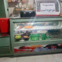 یخچال کبابی ساندویچی مرغ فروشی