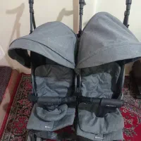 کالسکه دوقلو سالم در حدنو ۲۳۰۰هزار تومان|کالسکه و لوازم جانبی|قدس, شهرقدس|دیوار