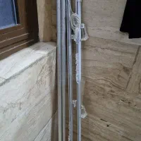 میل پرده اتومات نخ دار