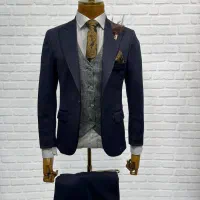 کت شلوار باجلیقه زیر فی فقط ۱/۹۸۵تومان(پوشاک مدرن)|لباس|بیرجند, |دیوار