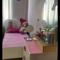 سرویس تخت و کمد نوجوان ساحل چوب