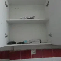 آب چکان و کابینت دیواری دو در ام دی دی اف|آب‌چکان و نظم‌دهنده ظروف|قدس, شهر‌قدس|دیوار