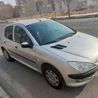 پژو ۲۰۶ مدل ۸۹ نقره ای