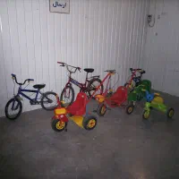 دوچرخه و سه چرخه و اسکوتر