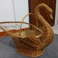 سبد حصیری مدل قو|صنایع دستی و سایر لوازم تزئینی|تبریز, |دیوار