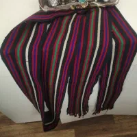 کمربند سنتی 100 ساله‌ دست باف با رنگ گیاهی