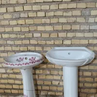 درب حال و دو عدد روشویی|لوازم سرویس بهداشتی|شوش, |دیوار