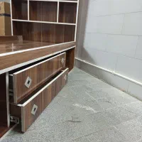 فروش تخت یک نفره با تشک و کتابخونه|تخت و سرویس خواب|اردکان, |دیوار