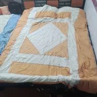 فروش دو عدد تخت دونفره و یک عدد تشک دونفره|تخت و سرویس خواب|برازجان, |دیوار
