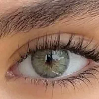 لنز یونیک اصل رنگ سبز طوسی عسلی طبیعی