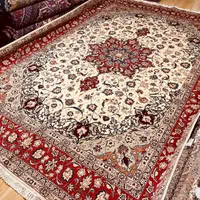 فرش دستبافت نه متری تبریز طرح اصفهان|فرش|تهران, سلسبیل جنوبی|دیوار