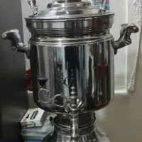 سماور گازی برنجی بیست لیتری