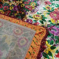 فرش دیوارکوب روتختی مخمل عتیقه