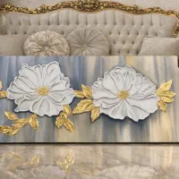 تابلو نقاشی کار دست تماما برجسته