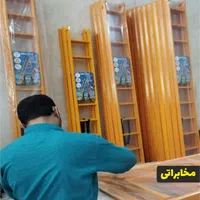 پله و نردبان خانگی صنعتی تاشو مخابراتی مفصلی فلزی|ابزارآلات|شیراز, شیشه‌گری|دیوار