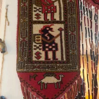 فرش آویزی دستبافت ریزبافت گنبد نو|فرش|تهران, شهرک غرب|دیوار