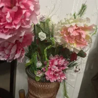 گلدان چوبی