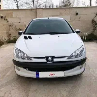 206 اس دی v8 سفید مدل 95 بدون رنگ