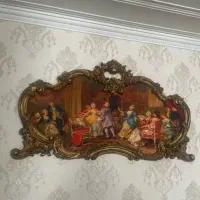 تابلو فرش مخمل کوب