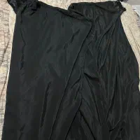 چادر عبایی ملی آستین گیپور دار