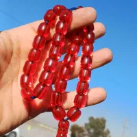 تسبیح سندلوس سرخ آبی آلمانی