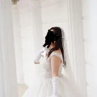 لباس عروس شیک، جدید کار دست دوزی شده