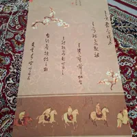پرده زبرا تصویری جنس خوب قدیمی