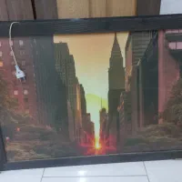 تابلو عکس چراغ دار مناسب برای اتاق خواب