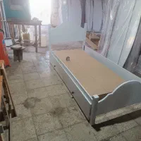 تخت یکنفره با کشو شرکتی
