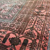 قالیچه دستباف عتیقه پشمی