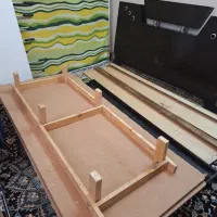 فروش تخت خواب دو نفره و کمد آینه