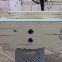 جا قاشق چنگال ۲۴ نفره چوبی سفید