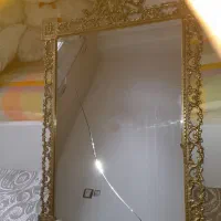 اینه کنسولی برنجی کلکسیونی