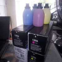 ست چهار رنگ کارتریج 125a. hp