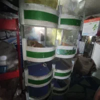 قفسه آلمینیومی 8 تایی|کتابخانه، شلف، قفسههای دیواری|مشهد, الهیه|دیوار