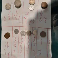 ۲۸ عدد سکه قدیمی کشورهای مختلف جهان