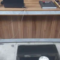 میز مدیرت و میز اداری.میز کاشت ناخن استیل