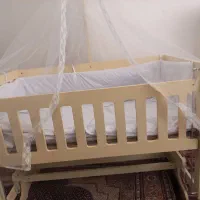تختخواب بچه گهواره شو سایز بزرگ